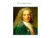 The Enlightenment. Baron d’Holbach Thomas Hobbes