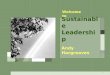1 Andy Hargreaves Sustainable Leadership Welcome to