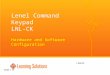Lenel Command Keypad LNL-CK Hardware and Software Configuration Slide 1 of