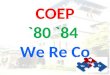 COEP `80 `84 We Re Co. COEP Our Alma Mater since 1865