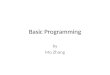 Basic Programming by Mo Zhang. Notepad Notepad++ Dreamweaver Eclipse,