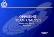 OPPOSING TEAM ANALYSIS By Massimo Barbolini (Opposing Setter Analysis)
