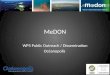 MeDON WP5 Public Outreach / Dissemination Océanopolis