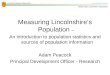 Lincolnshire Research Observatory  Measuring Lincolnshire’s Population Measuring Lincolnshire’s Population – An introduction to