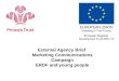External Agency Brief Marketing Communications Campaign ERDF and young people