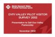 DYFI VALLEY PILOT VISITOR SURVEY 2002 Presentation to Dyfi Eco Valley Partnership November 2002
