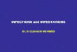 INFECTIONS and INFESTATIONS Dr. D. Czarnecki MD MBBS