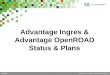 Ca.com Copyright 2002, Computer Associates International, Inc Advantage Ingres & Advantage OpenROAD Status & Plans