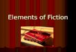 Elements of Fiction Fiction Writing that comes from an author’s imagination. Writing that comes from an author’s imagination. Realistic Fiction Realistic