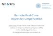 Remote Real-Time Trajectory Simplification Ralph Lange, Tobias Farrell, Frank Dürr, Kurt Rothermel Institute of Parallel and Distributed Systems (IPVS)