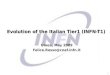 Evolution of the Italian Tier1 (INFN-T1) Umea, May 2009 Felice.Rosso@cnaf.infn.it 1