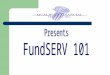 Who Is FundSERV? FundSERV Inc. is a leading provider of electronic business services to the Canadian investment fund industry. Established in 1993, FundSERV