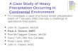 A Case Study of Heavy Precipitation Occurring in Continental Environment To investigate a case of a heavy winter precipitation event of 7 January 2002