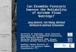 Can Ensemble Forecasts Improve the Reliability of Extreme Flood Warnings? Jörg Dietrich, Yan Wang, Michael Denhard & Andreas Schumann Institute of Hydrology,