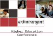 Higher Education Conference. Enrollment Management in a National Context: Challenges and Responses for States and Institutions Oklahoma Enrollment Management