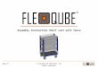 Qube it! Assembly instruction Shelf cart with fence © FlexQube AB 2010-2013. All rights reserved