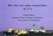 The disc-jet-spin connection: 3C273 Chris Done Charles Finn, Emma Gardner… University of Durham