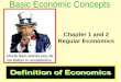 Chapter 1 and 2 Regular Economics Uncle Sam wants you to do better in economics