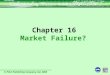 © Pilot Publishing Company Ltd. 2005 Chapter 16 Market Failure?