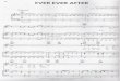 Enchanted - Ever Ever After Piano Music Sheets