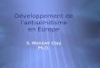 Développement de lantisémitisme en Europe S. Monnier Clay Ph.D