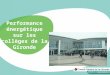 Performance énergétique sur les collèges de la Gironde