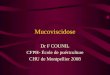 Mucoviscidose Dr F COUNIL CFPH- École de puériculture CHU de Montpellier 2008