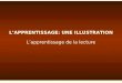 Mireille Bastien - PSYA31 LAPPRENTISSAGE: UNE ILLUSTRATION Lapprentissage de la lecture