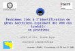 Journées AReNA, Strasbourg,18-20 Avril 2005 Problèmes liés à lidentification de gènes bactériens exprimant des ARN non traduits en protéines UPRES JE 2311,