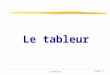 Le tableurPage 1 Le tableur. Page 2 Plan du cours Le tableur - grapheur Objectifs Définitions Les données Les fonctions dans les formules Méthode de travail