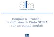 Bonjour la France : la diffusion de linfo SITRA sur un portail anglais