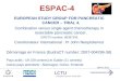 LCTU Liverpool Cancer Trials Unit ESPAC-4 EUROPEAN STUDY GROUP FOR PANCREATIC CANCER – TRIAL 4. Combination versus single agent chemotherapy in resectable