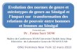 Présentée par : Pr. Fatou Sarr SOW Maître de Conférences IFAN/Université Cheikh Anta Diop Directrice du Laboratoire Genre de lIFAN/UCAD ONU Femmes New