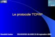 Le protocole TCP/IP Bouabid Amine TRANSFER ALGER 21-26 septembre 2002