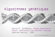 Herve.Frezza-Buet@supelec.fr 1 Algorithmes génétiques David E. Goldberg, Genetic algorithms in Search, Optimization and Machine Learning, Addison-Wesley,