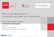 Confidentiel. © 2012 BearingPoint France SAS – Erdyn - Technopolis Mission détude portant sur lévaluation des pôles de compétitivité Fiche individuelle