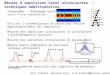 Mesure dimpulsions laser ultracourtes : techniques additionnelles Sonogramme : découpage spectral suivi dune corrélation Utiliser lautomodulation de phase