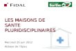 LES MAISONS DE SANTE PLURIDISCIPLINAIRES Mercredi 20 juin 2012 Abbaye de lEpau