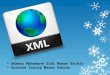 C'est quoi XML ? XML (Extensible Markup Language) est un métalangage permettant de stocker dans un fichier des informations structurées. On parle alors
