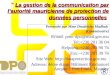 La gestion de la communication par lautorité mauricienne de protection de données personnelles La gestion de la communication par lautorité mauricienne