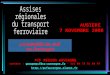 La bataille du rail en Auvergne PCF REGION AUVERGNE contact : groupepcf@cr-auvergne.fr - tel 04 73 31 84 97 @cr-auvergne.fr
