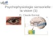 Psychophysiologie sensorielle : la vision (1) Pr. Claude Bonnet