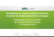 Orientations en santé mentale en français : Favoriser le rétablissement dans sa langue Présentation Journées pré-RDV de la Société Santé en français 21