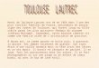 Henri de Toulouse-Lautrec est né en 1864 dans l'une des plus vieilles familles de France, descendant en droite ligne des comtes de Toulouse, qui furent