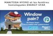 MANITOBA HYDRO et les fenêtres homologuées ENERGY STAR