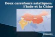 Deux carrefours asiatiques: lInde et la Chine HIS4850