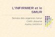 L’INFIRMIER et le SMUR Service des urgences /smur CHR Libourne Audrey GADIOUX