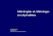 Méningite et Méningo- encéphalites Dr CREVON Lionel HIA Desgenettes Médecine Interne Pathologie infectieuse