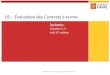 02 – Évaluation des Contrats à terme Lectures : Chapitre 2, 5 Hull, 8 th edition GSF-3101 - Introduction aux produits dérivés1