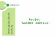Projet 'Guides sociaux' Emancipatorische werking